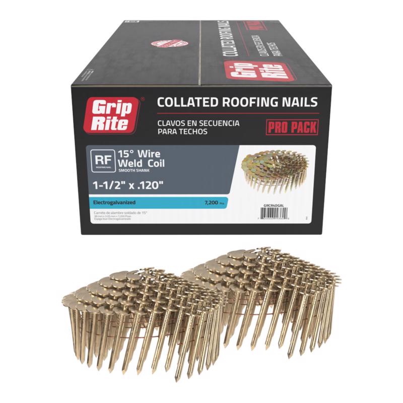NAIL ROOF COIL 1-1/2" EG