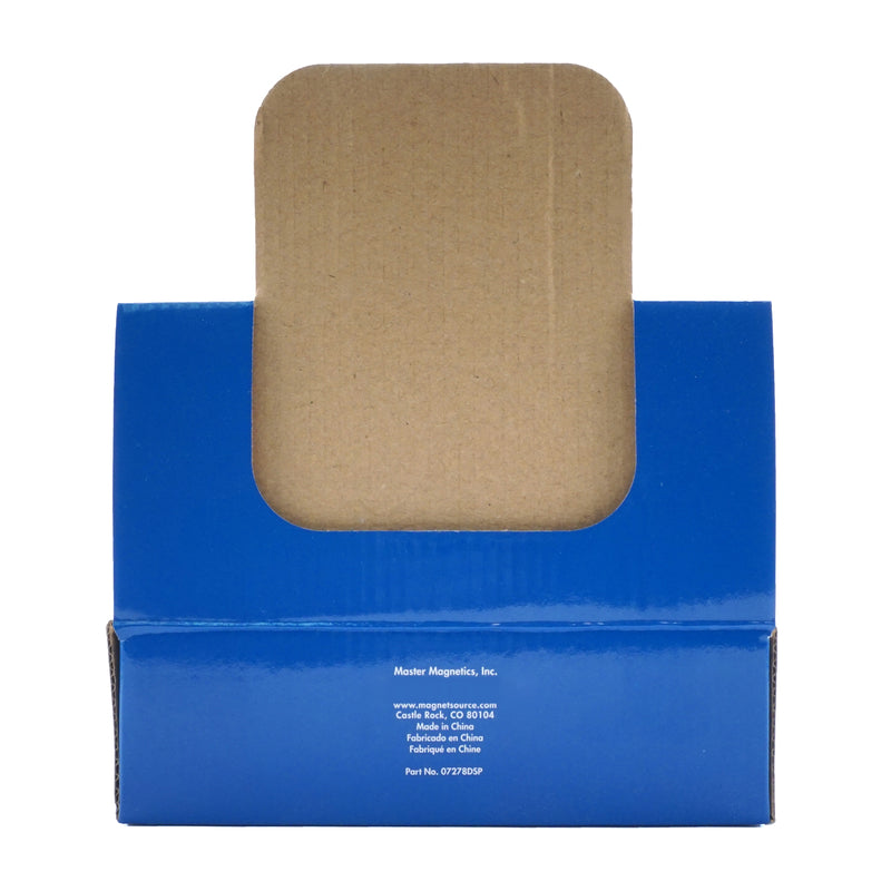 Magnet Source .197 in. L X .75 Dia. in. W Black Disc Magnets 0.7 lb. pull 500 pc