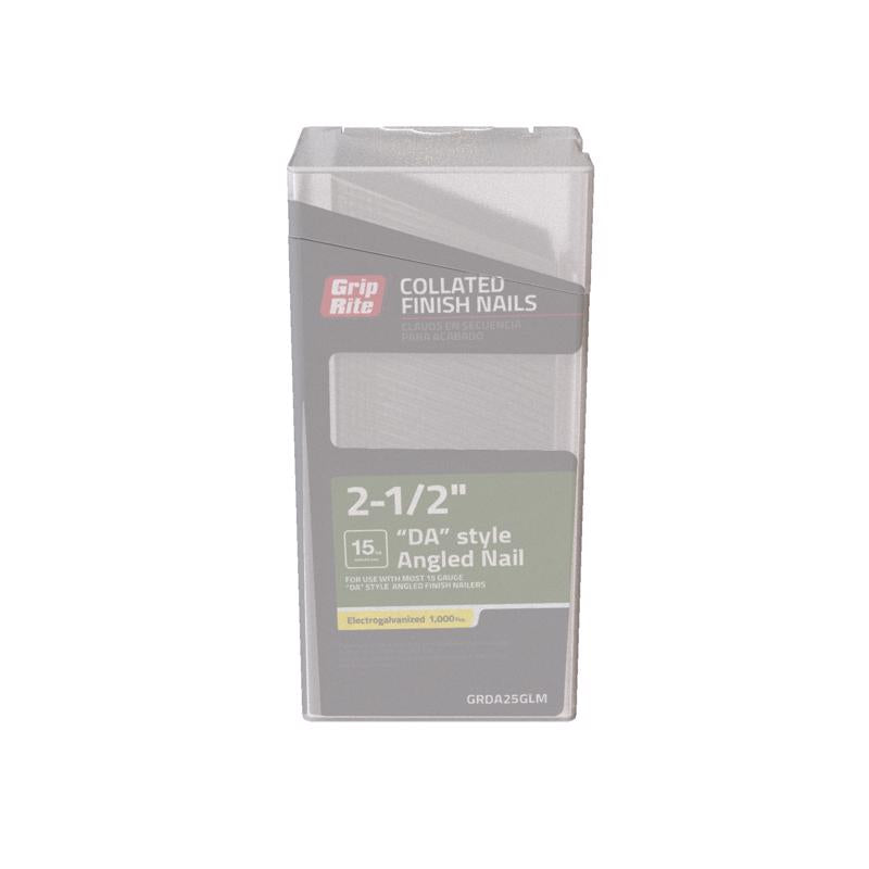 FINISH NAIL 2.5" GALV DA