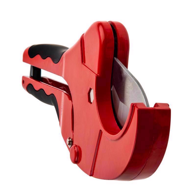 Superior Tool 2-1/2 in. Ratcheting Pipe Cutter 10 in. L Black/Red 1 pc