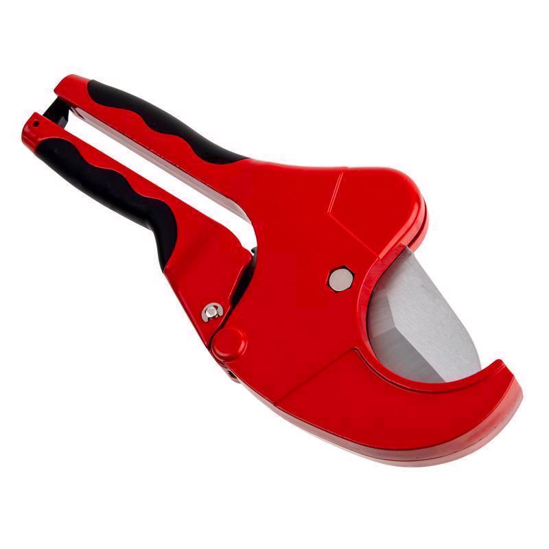 Superior Tool 2-1/2 in. Ratcheting Pipe Cutter 10 in. L Black/Red 1 pc
