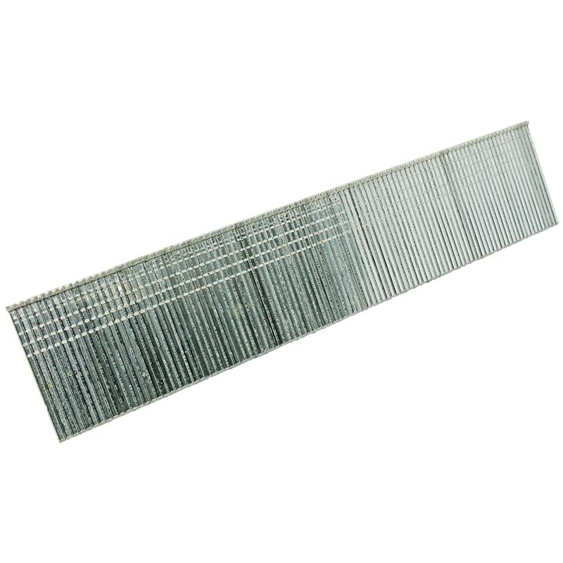 Grip-Rite 1 in. L X 18 Ga. Straight Strip Electro Galvanized Finish Nails 5000 pk