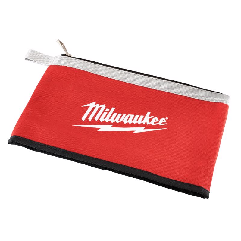 Milwaukee 0.75 in. W X 8 in. H Canvas Tool Pouch Red 3 pc