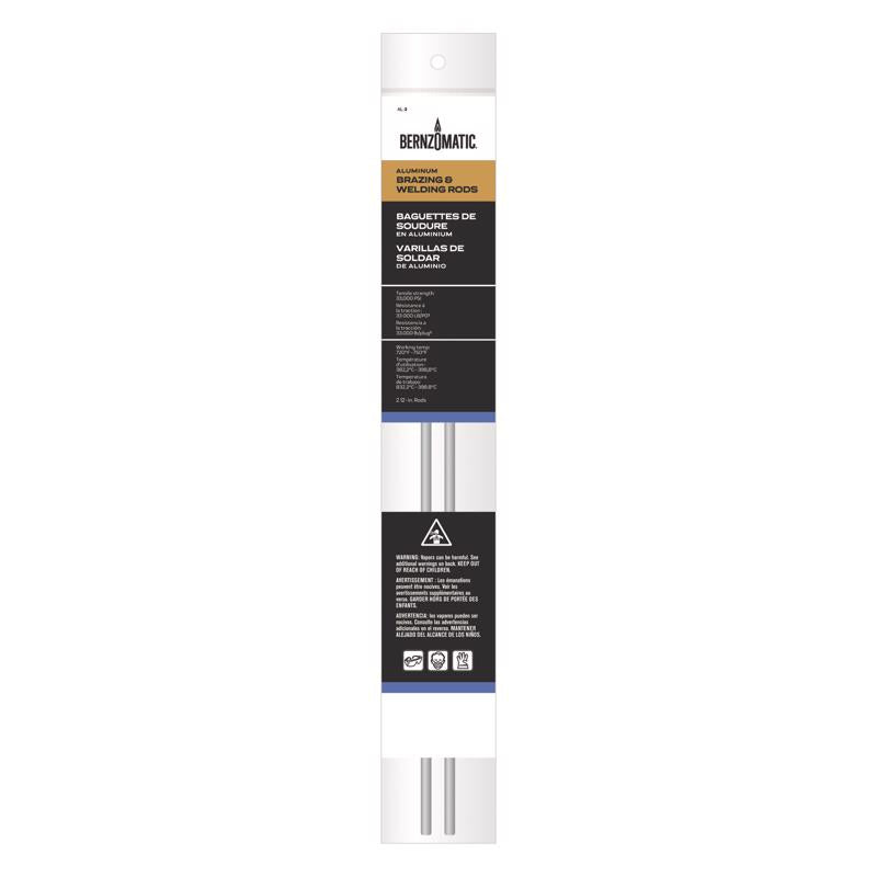 SOLDER ROD ALUMINUM 2PK