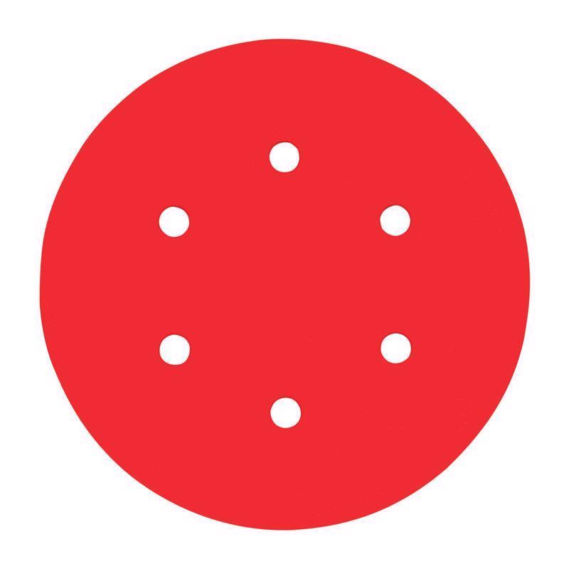 SANDDISC 6" 220GRIT 10PK