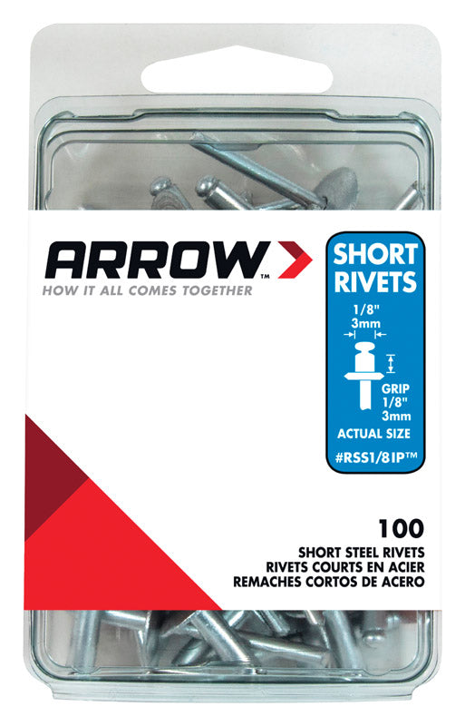 RVT STL 1/8"X1/8" 100PK