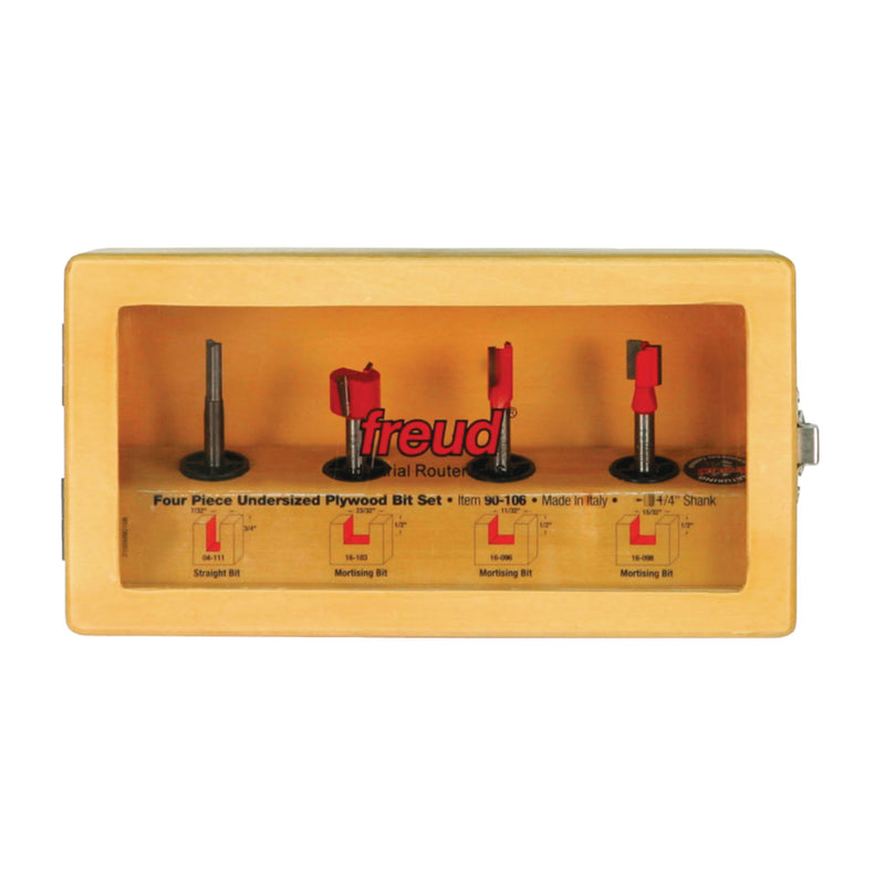 Freud Router Bit Set 4 pc
