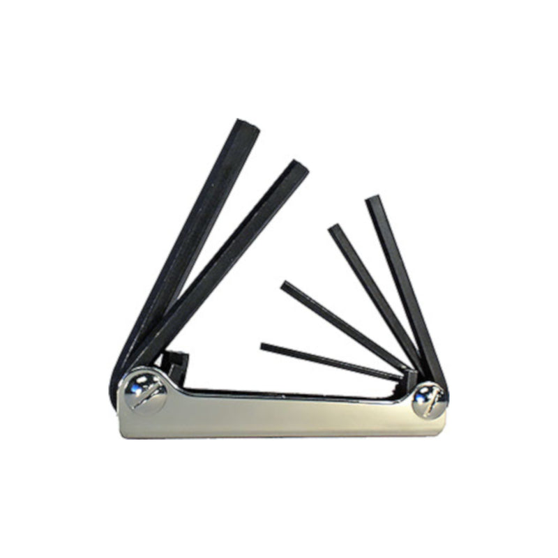 Eklind 3-10 mm Metric Fold-Up Hex Key Set 6 pc