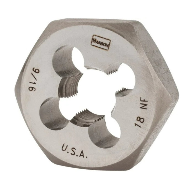 DIE 1-7/16" HX 9/16-18NF