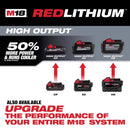 Milwaukee M18 RedLithium XC5.0 5 Ah Lithium-Ion Battery Pack 1 pc