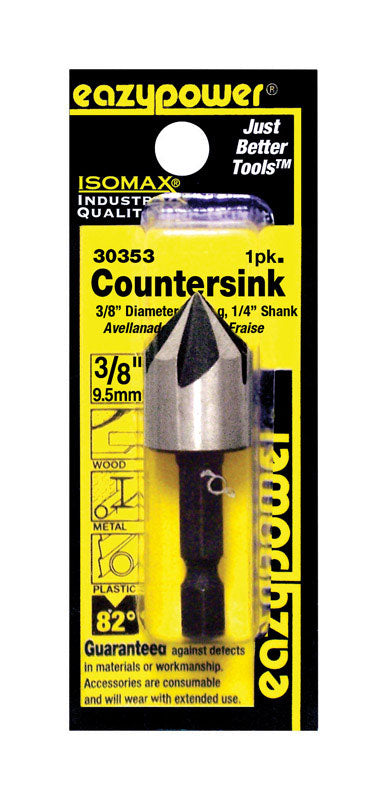 ISOMAX COUNTERSNK 3/8"