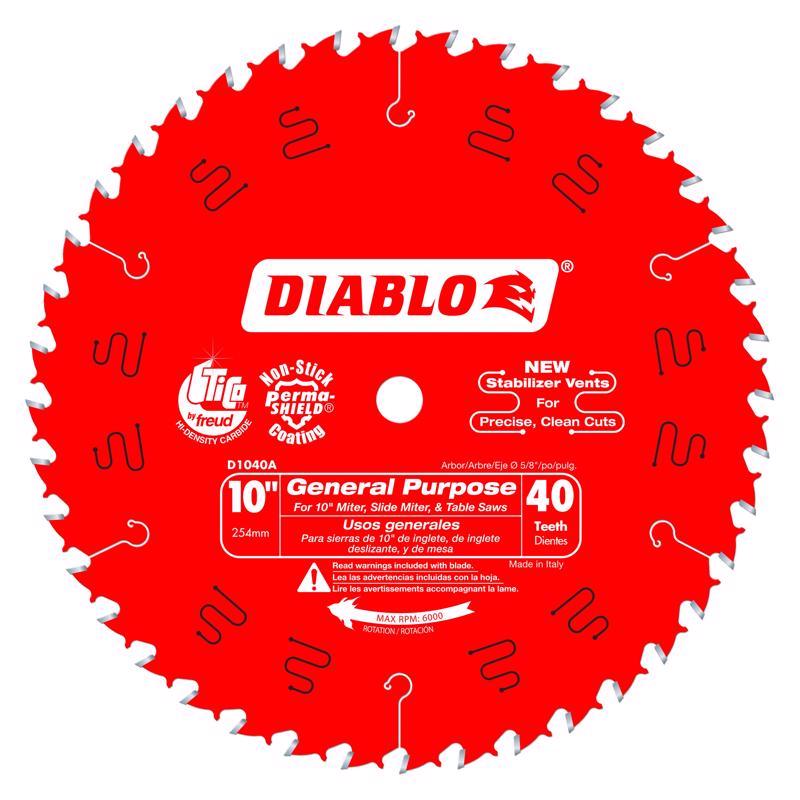 SAW BLADE GP 40T X 10"
