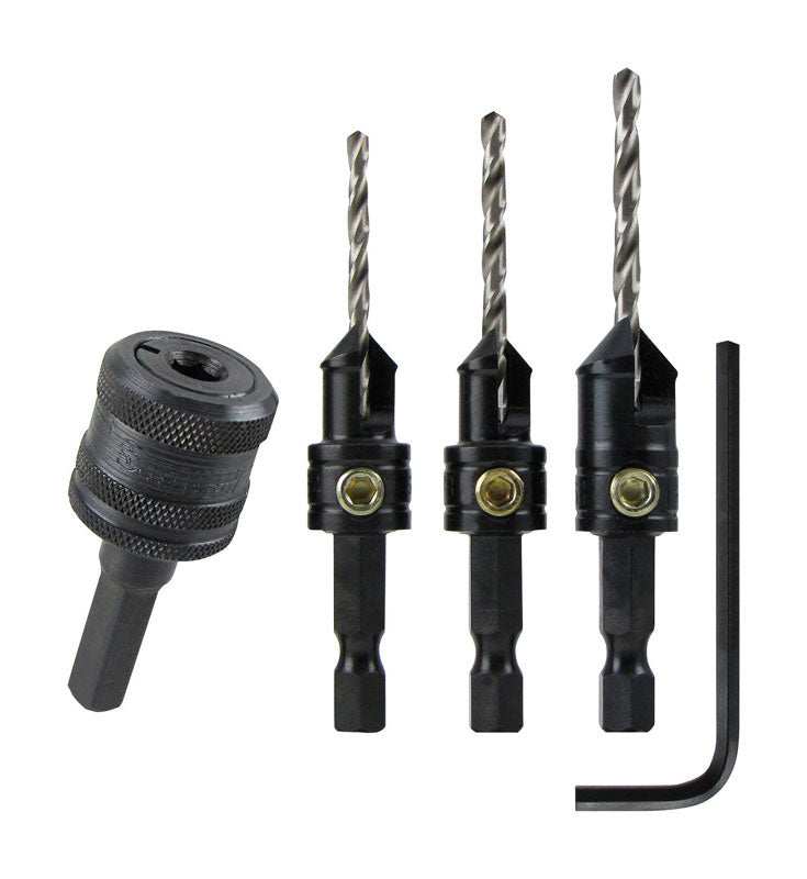 SNAPPY COUNTERSNK SET 3P