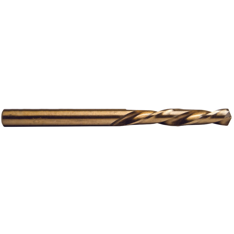 Century Drill & Tool 3/16 in. X 2-7/8 in. L Cobalt Steel Stubby Drill Bit Straight Shank 1 pc