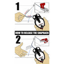 CE Tools SnapBack Braided Chalk Line with Releasable Tip 50 ft.