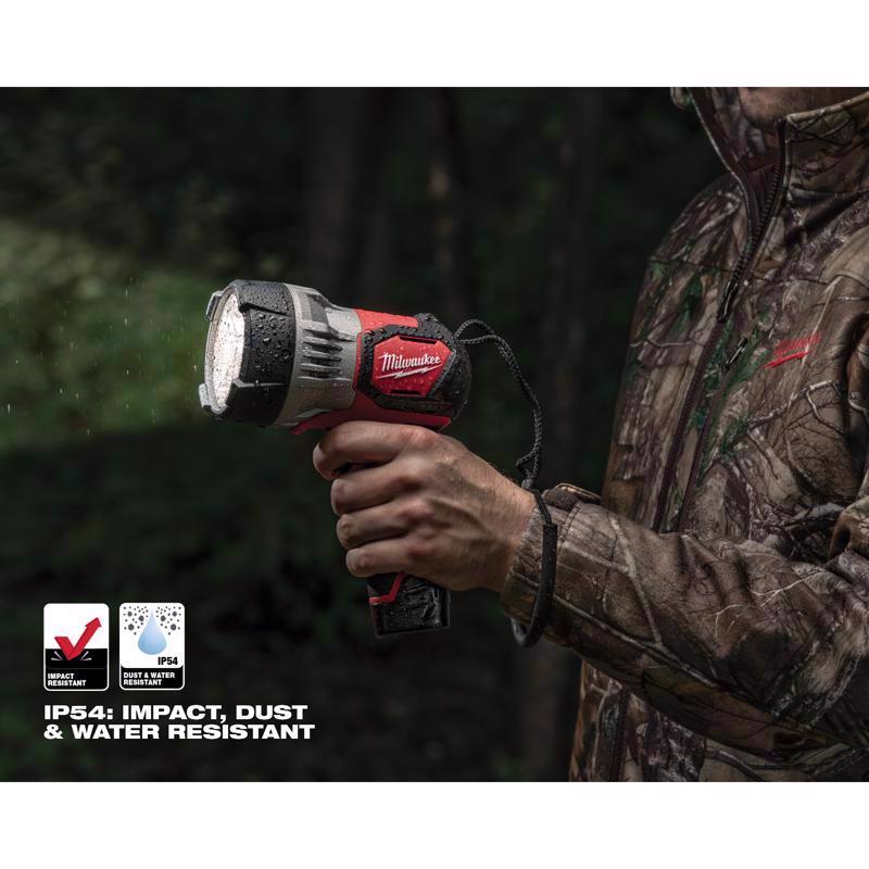 Milwaukee M12 750 lm LED Battery Handheld Spot Light