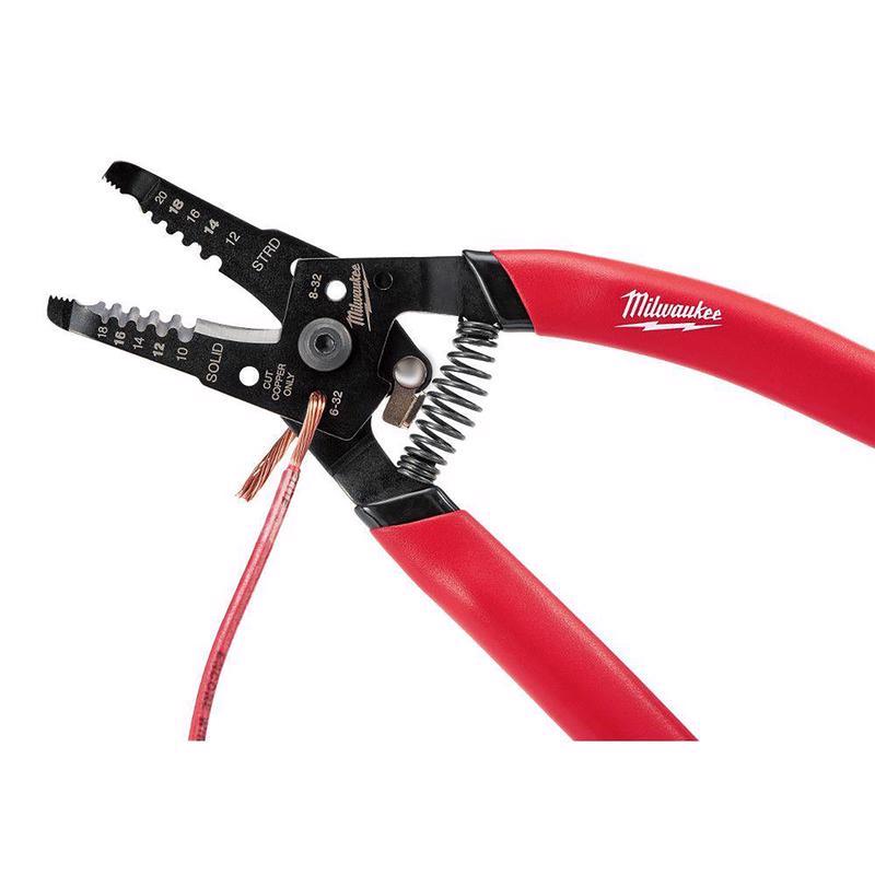 Milwaukee 7-1/8 in. Forged Alloy Steel Wire Cutter/Stripper