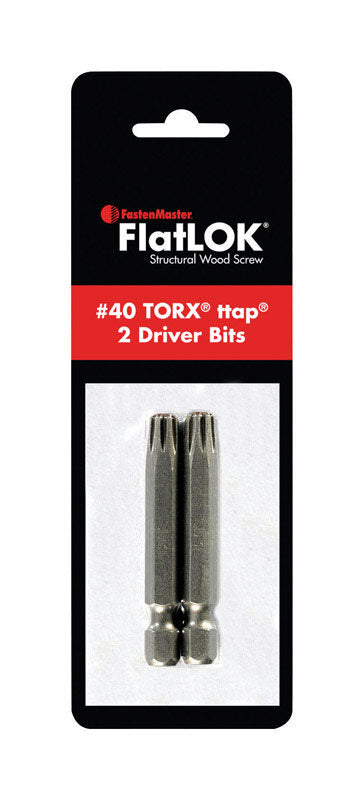 DRIVER BIT FASTLOK 2PK