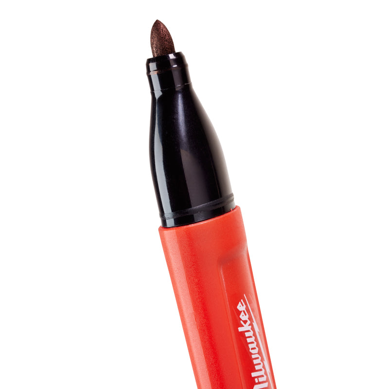 Milwaukee INKZALL Black Medium Tip Jobsite Marker 2 pk