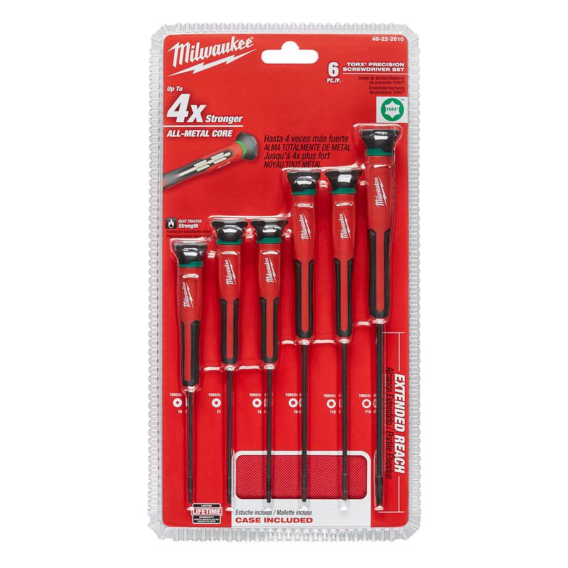 Milwaukee Torx Multi-Bit Precision Screwdriver 6 in. 6 pc