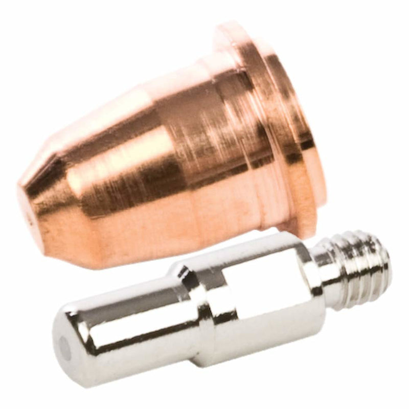 Forney 7.75 in. L X 2 in. W Plasma Cutter Tip and Electrode Set 4 pc