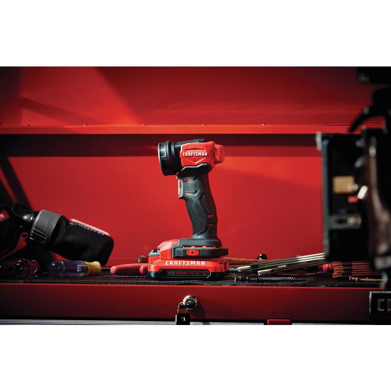 Craftsman V20 140 lm LED Battery Stand (H or Scissor) Work Light