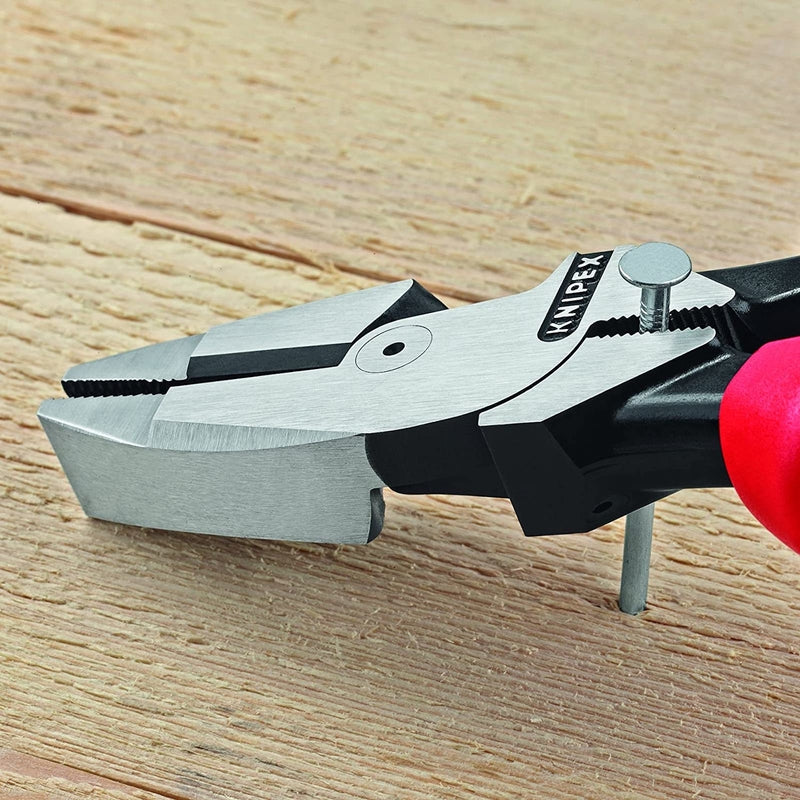 Knipex 9-1/2 in. Steel High Leverage Insulated Lineman's Pliers