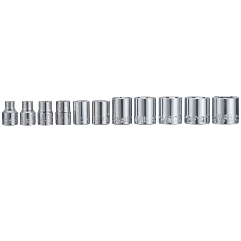 Craftsman 3/8 in. drive SAE 6 Point Socket Set 11 pc