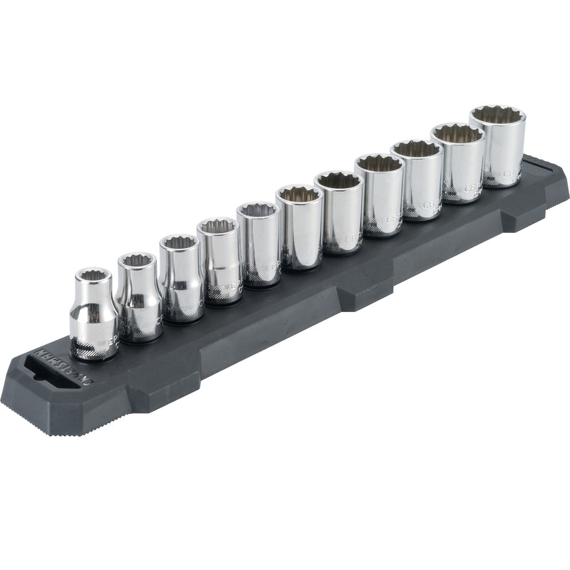 SOCKET SET SAE 1/2DV 11P
