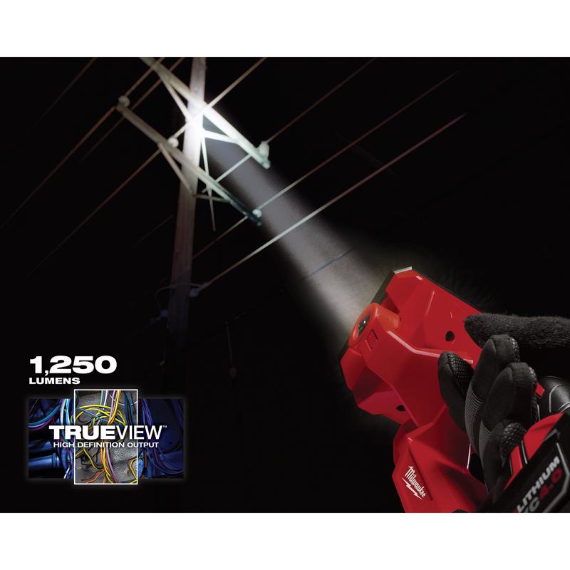 Milwaukee M18 1250 lm Red LED Search Light