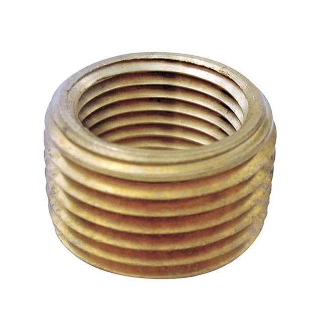 3/8 in. MPT X 1/4 in. D FPT Brass Pipe Face Bushing