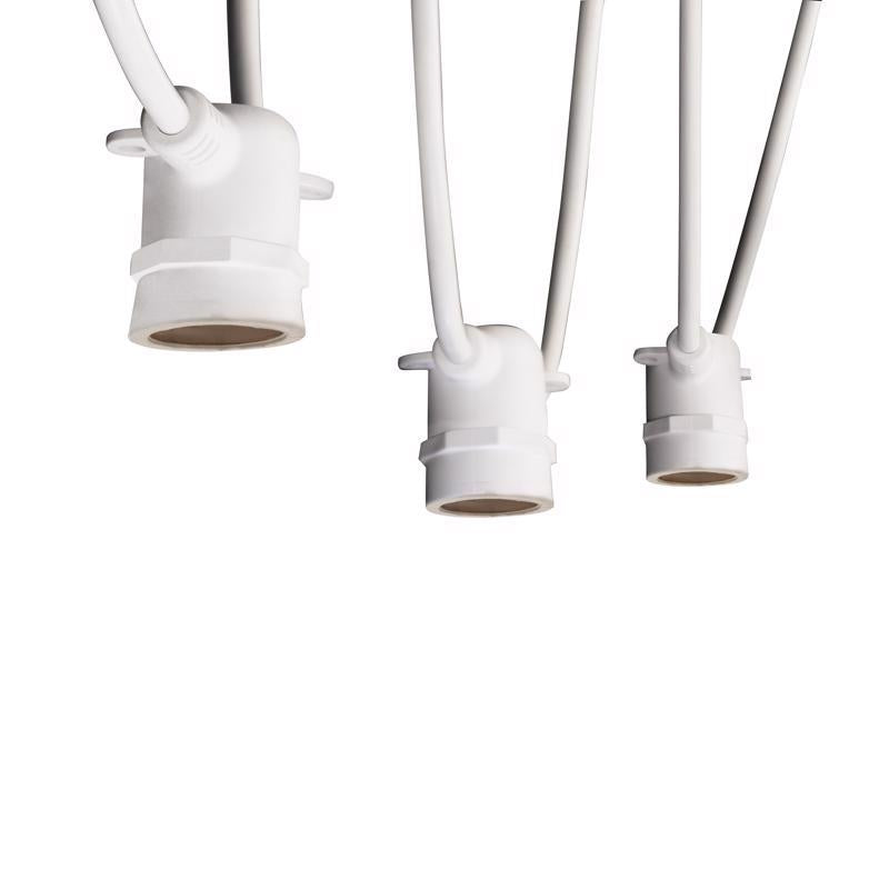 Feit String Lights LED Mix N Match Socket String Light Strand Clear 10 ft. 5 lights