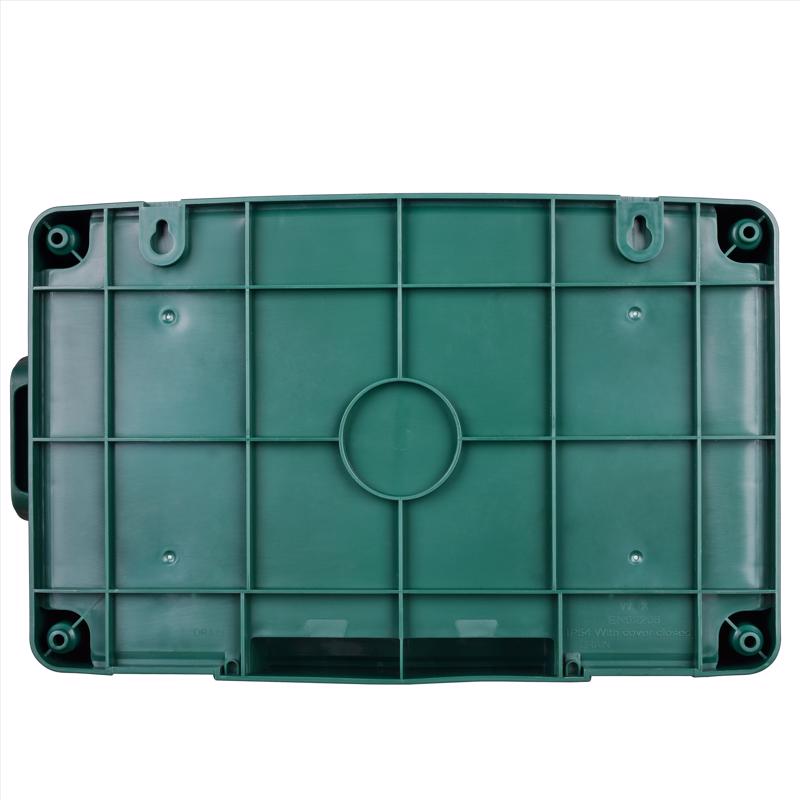 Masterplug New and Old Work Rectangle Plastic 4 gang Weatherproof Box