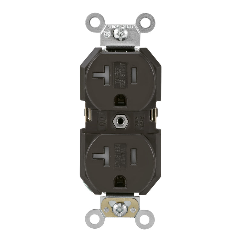 OUTLET BROWN 5-20R 125V