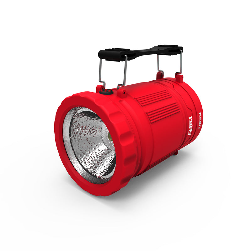 NEBO Poppy 300 lm Red LED Pop Up Lantern and Spotlight