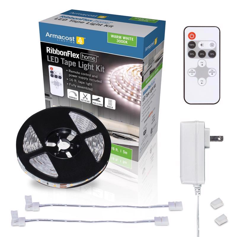 STRIP TAPE LIGHT KIT 16'