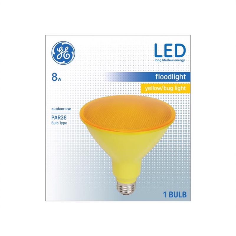 LED PAR38 E26 YLW 8W