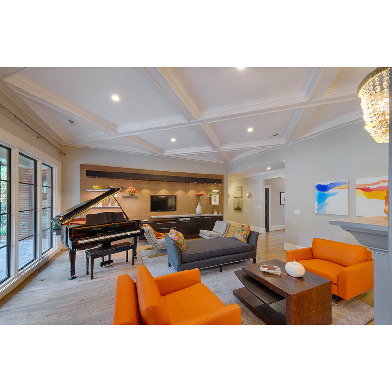 Halo LA5 Series Matte Soft White 5/6 in. W LED Retrofit Recessed Lighting 8 W