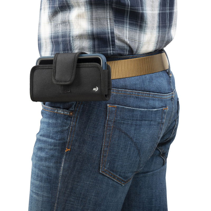 Nite Ize Fits All Black Horizontal Cell Phone Holder For All Smartphones