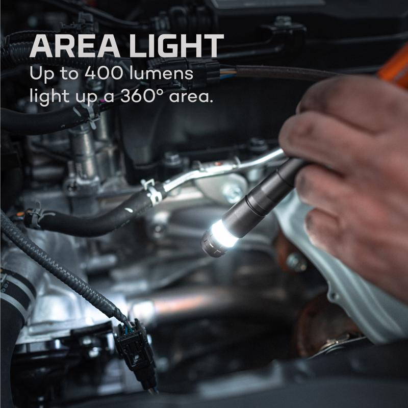 NEBO Inspector 500 lm Gray LED Pen Light AAA Battery