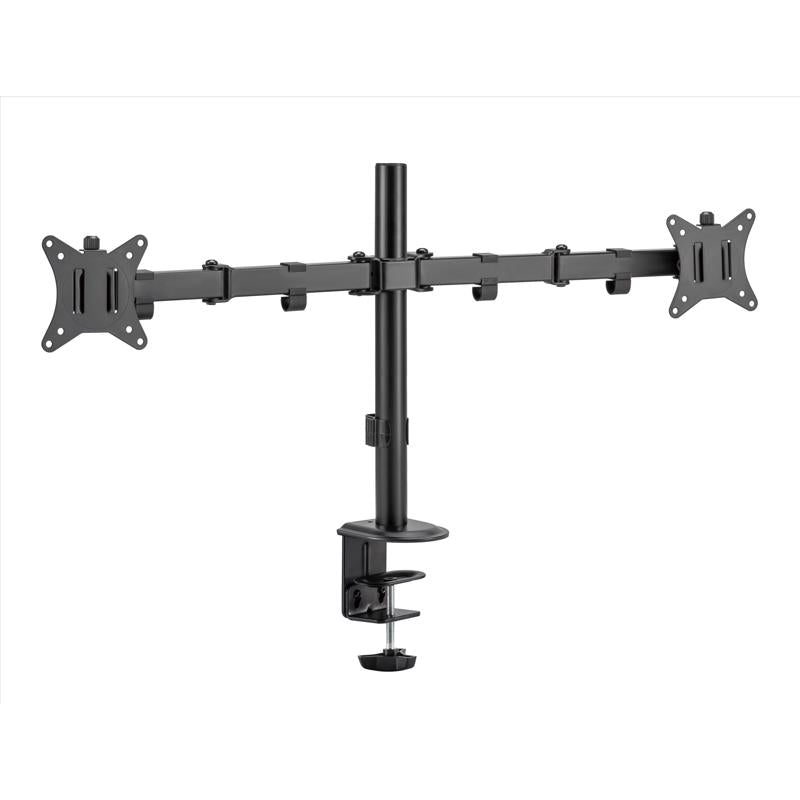 TV MOUNT DUAL MNTR BLK