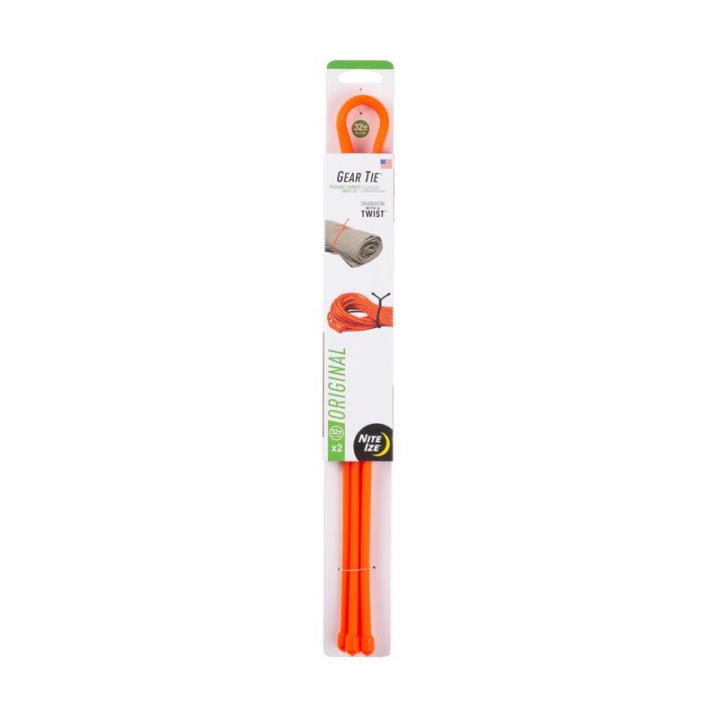 TWIST TIES ORNG 32" 2PK