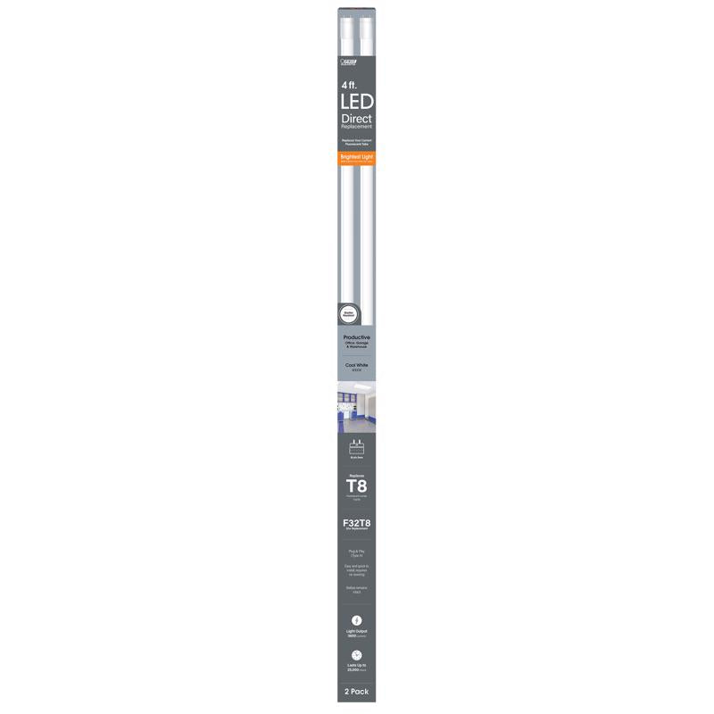 LED LINEAR LAMP 48" 2PK