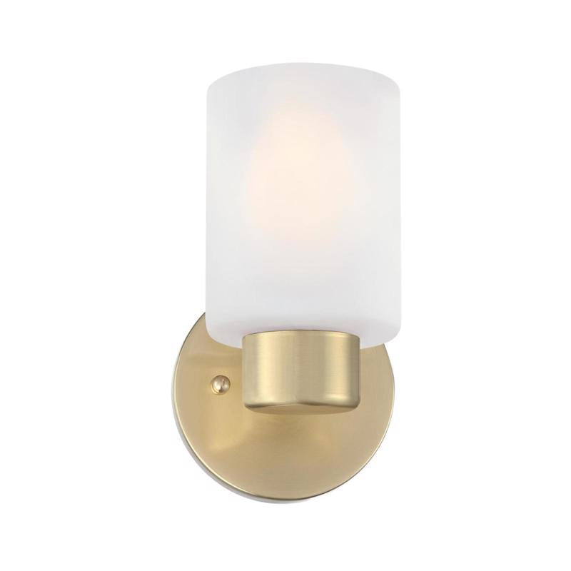 Westinghouse Sylvestre 1-Light Champagne Brass Wall Sconce