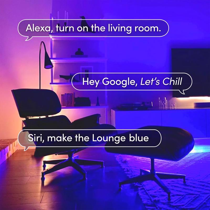 LIFX Smart Home 80 in. L Plug-In LED Smart-Enabled Accent Light 1400 lm