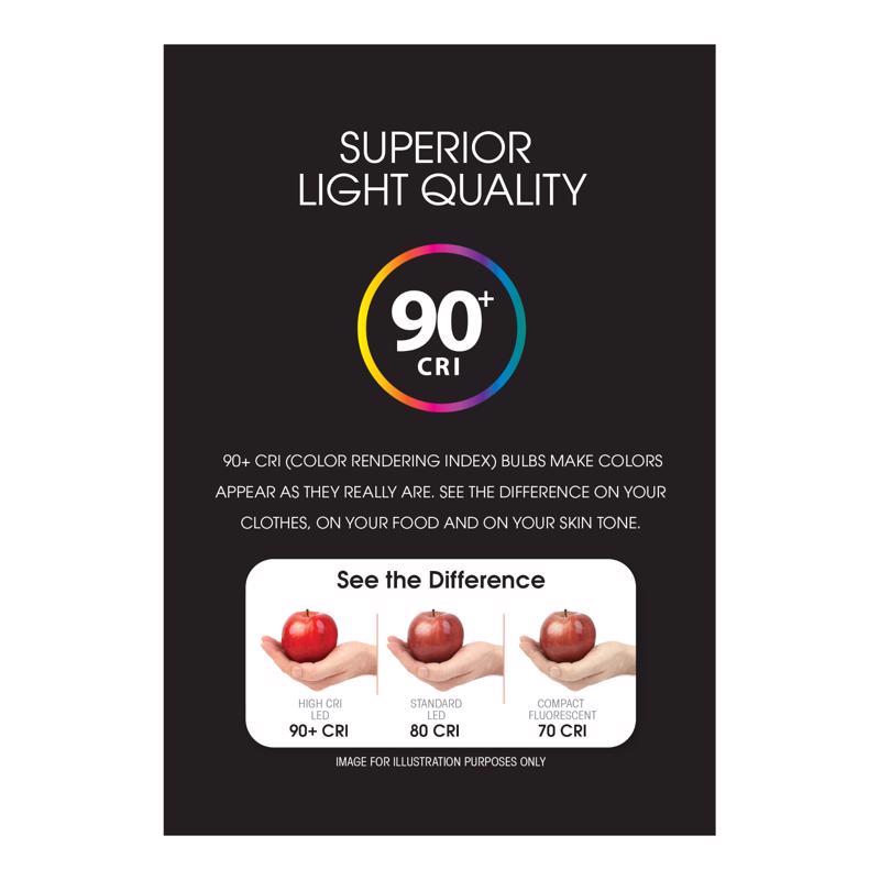 Feit Enhance A19 E26 (Medium) Filament LED Bulb Soft White 100 Watt Equivalence 2 pk