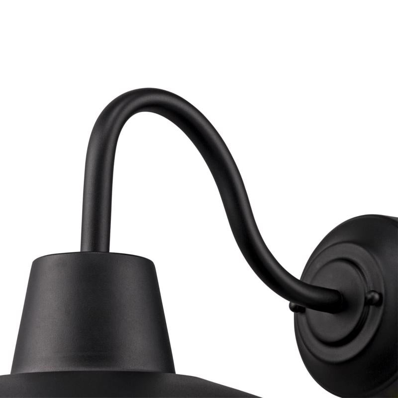 Westinghouse Academy 1-Light Textured Black Wall Sconce