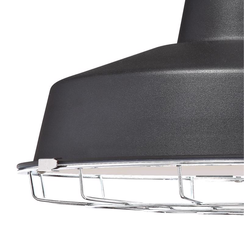 Westinghouse Academy 1-Light Textured Black Wall Sconce