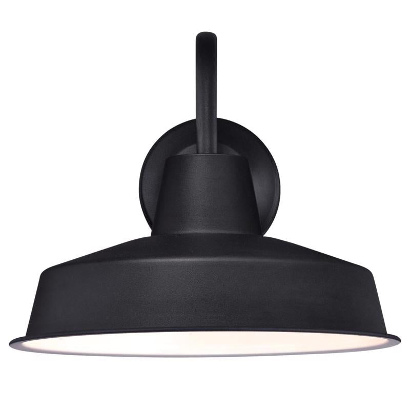 Westinghouse Academy 1-Light Textured Black Wall Sconce