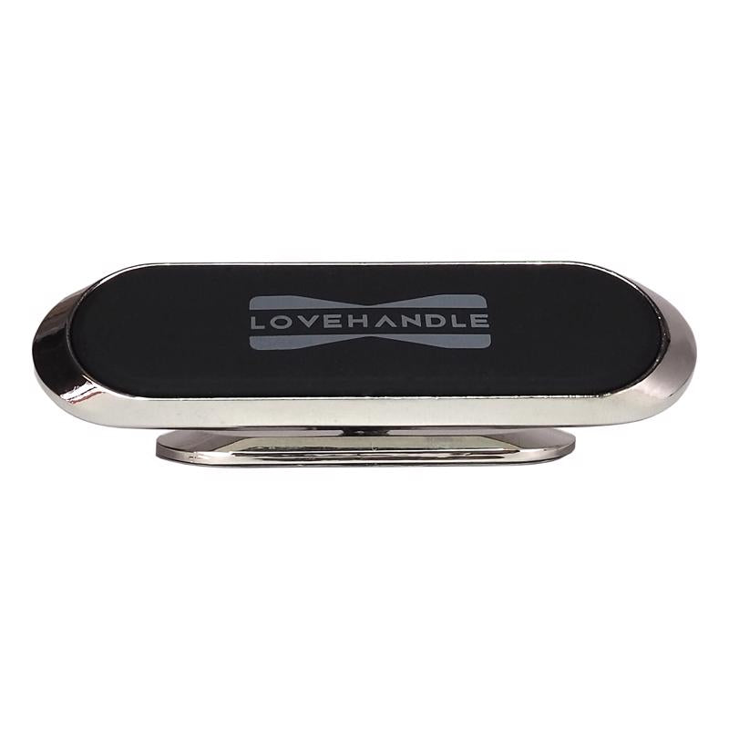 LoveHandle Black/Silver Magnetic Cell Phone Car Mount For All Mobile Devices